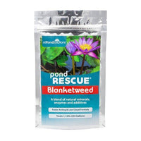 AllPetSolutions blanketweed treatment being dosed into a pond