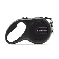 AllPetSolutions black 8m retractable dog lead handle grip detail