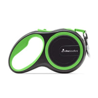 AllPetSolutions green retractable lead shown from the side