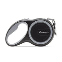 AllPetSolutions grey retractable lead brake and lock button detail