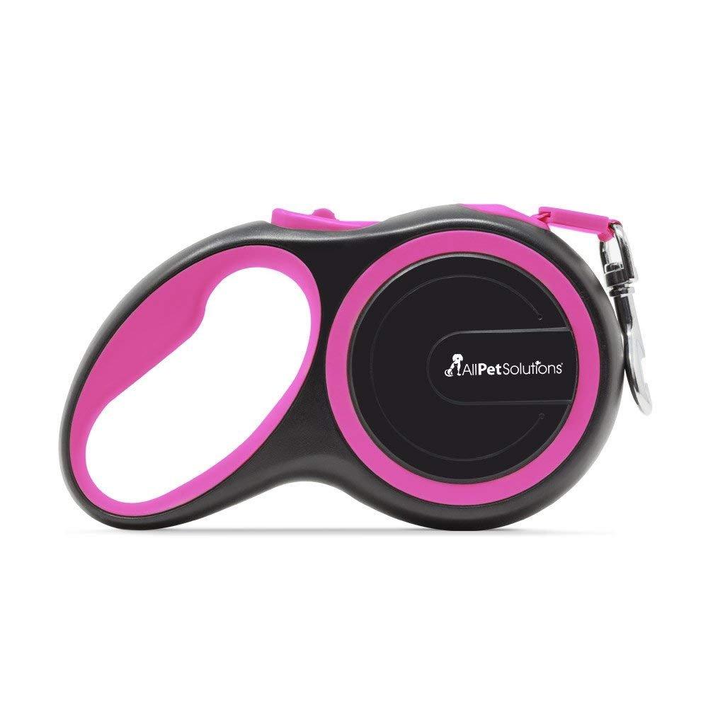 Retractable Dog Lead - Pink 3M / 5M / 8M - 15-50KG - All Pet Solutions