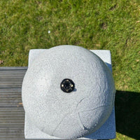 AllPetSolutions white ball on vase feature LED lit after dark