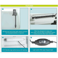 AllPetSolutions 29 litre nano tank white colour option