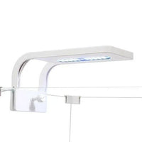 AllPetSolutions small aquarium LED light fitted to a tank rim
