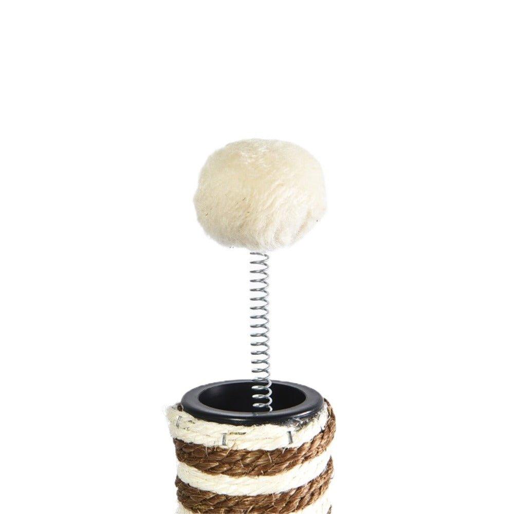 Small Cat Scratching Post with a Ball on a Spring 40cm - All Pet Solutions