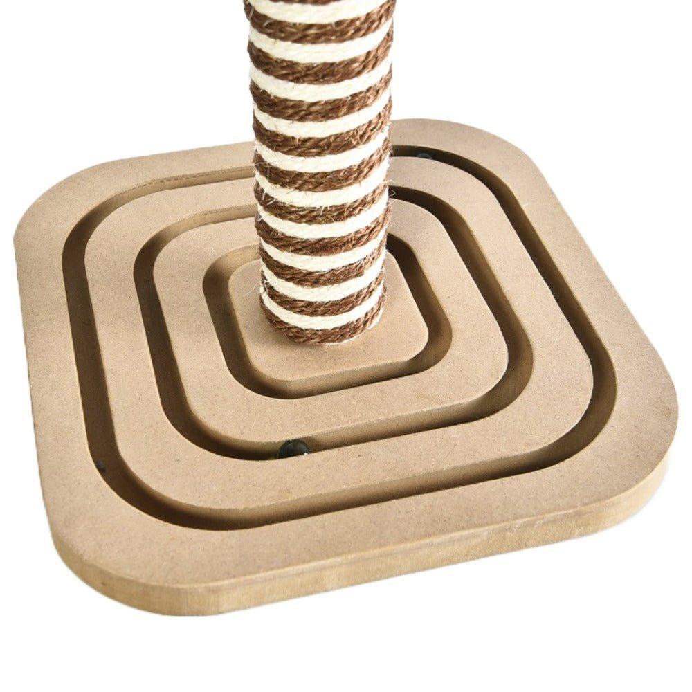 Small Cat Scratching Post With Wooden Base - All Pet Solutions