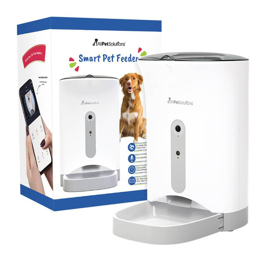 Smart Pet Auto Feeder with WIFI & Camera 4.3L - All Pet Solutions