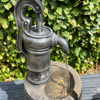 AllPetSolutions three-tier barrel feature with water spilling between barrels