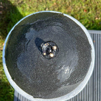 AllPetSolutions vase globe feature with water running over the globe