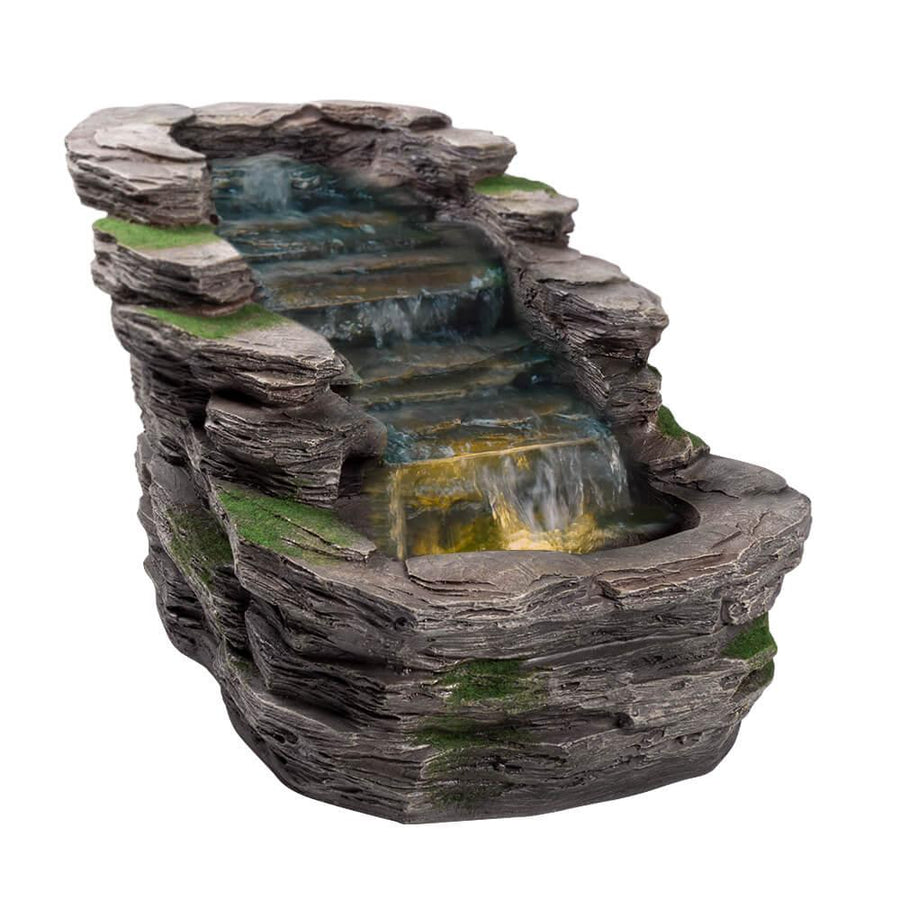 Waterfall Water Feature with LED Light - All Pet Solutions