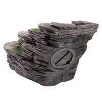 AllPetSolutions waterfall feature LED lit after dark